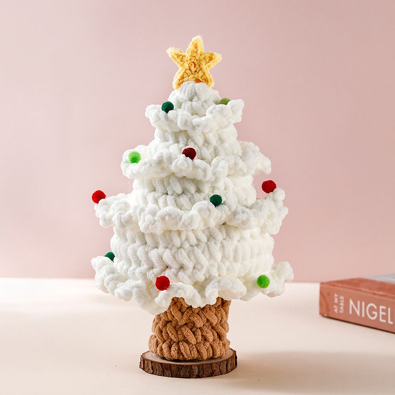 Christmas,Handmade cotton woven Christmas tree - Christmas gifts - Decorations - Holiday creative gifts